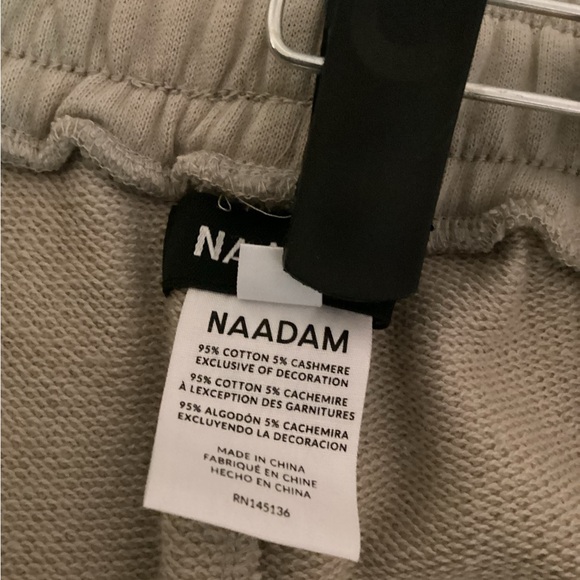 NAADAM COTTON AND 5% CASHMERE JOGGERS SZ L - Picture 6 of 6